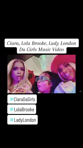 #ciara #dagirls #lolabrooke #ladylondon #musicvideo #fypシ #ciaradagirls #rnb #hiphop #industry #newmusic #letstalkaboutit #topics #foryoupage #forthewomen #blackwoman #femalerappers #singersongwriter #legend #icon #ciaraandrussell #fypage #letschat #quickchat