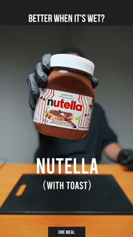 Dehydrated Nutella (With Toast). #nutella #nutellabiscuits #asmr #dehydratedfood 
