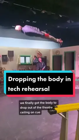 This sound fully encapsulates both the tone of Cherubs: The Canadian Premiere and also what tech week sometimes feels like. #CanadianTheatre #techweekbelike #q2q #techrehearsal #haliburtonhighlands #haliburtonontario #letthebodyhitthefloor 