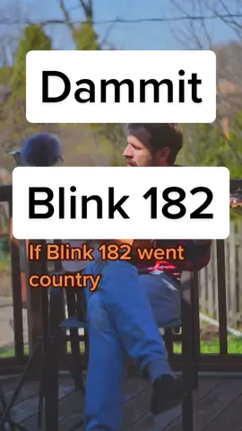 I guess this is growing up . . . #countrymusic #blink182 #90spoppunk #folkcovers