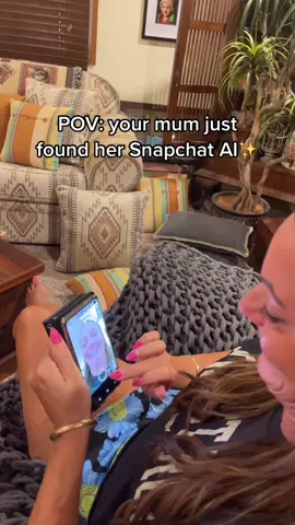 Cant belive she thinks her snapchat AI is real😭 #snapchatai #foryoupage #xybca #blowthisup #oldlady #karen #fyp #grumpymum #unlockmylikes #viral 