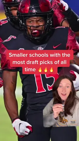 Non-Power 5 schools with the most draft picks of all time 🔥 #nfldraft #nfl #kansascity 