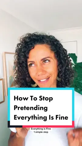 How To Stop Pretending Everything Is Fine You’ve been lying and living with pretense for so long. You dont even realize you're doing it. We’ve all done it But all that does is crush us under the heavy weight of keeping up a facade So how do we stop pretending everything is fine? Step one is in the video for you #stoppretending #howto #mindsetiseverything2023 #transformationcoaching 
