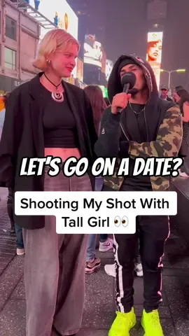 I Had No Chance? 👀 #publicinterview #height #tallgirl #fortheboys #fyp #fypシ #foryoupage 