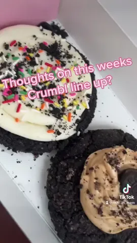 Crumbl thoughts for this weeks line up? #crumbl #crumblreview 