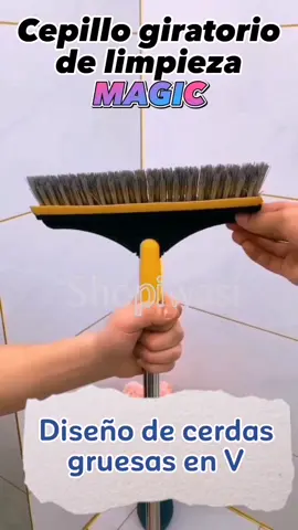 Cepillo giratorio de limpieza MAGIC Facilita la limpieza en las partes más complicadas #limpieza #dificil #practico #ergonomico 