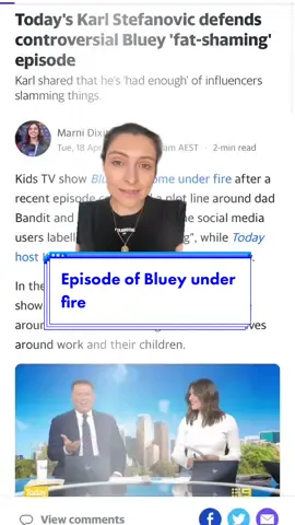 Have you seen this episode of #Bluey? #blueytok #blueyheeler #banditheeler #chilliheeler #yahooaustralia #blueyexercise 