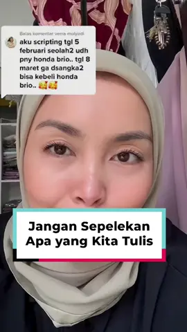 Niatkan, doakan, berikhtiar dan berserah diri kepada Allah SWT maka niscaya quranic law of attraction akan bekerja #QLOA #QuranicLawofAttraction #pemudahijrah #muslimahbercadar #dakwah #lawofattraction #spirituality #positivity #affirmations #energy #motivation #istigfar #positifthinking #ramadhan #puasa #menyambutramadhan #ramadhan2023 #fypツ 