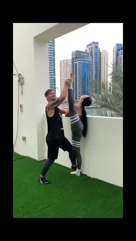 stretching 