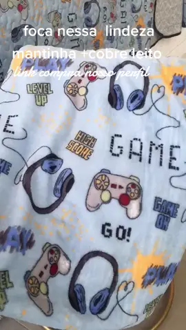 cobre leito gamer solteiro 2 peças ,mantinha gamer 1 peça.compre agora link nosso perfil #enxoval #enxovaldecasamento #enxovalcasanova 