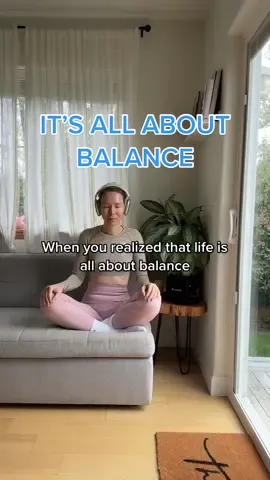 I think I found the secret to happiness 🫶 If you are looking to find out how to protect your peace, it’s all about the balance 😄 #howtobehappy #pursuitofhappiness #boundarysetting #meditatewithme #balancedlifestyle #resetwithme  