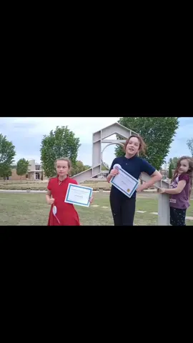 Both my girls received honor roll awards from the Indians! gotta love #tulsa #indian #fyp #letsgo #kids 