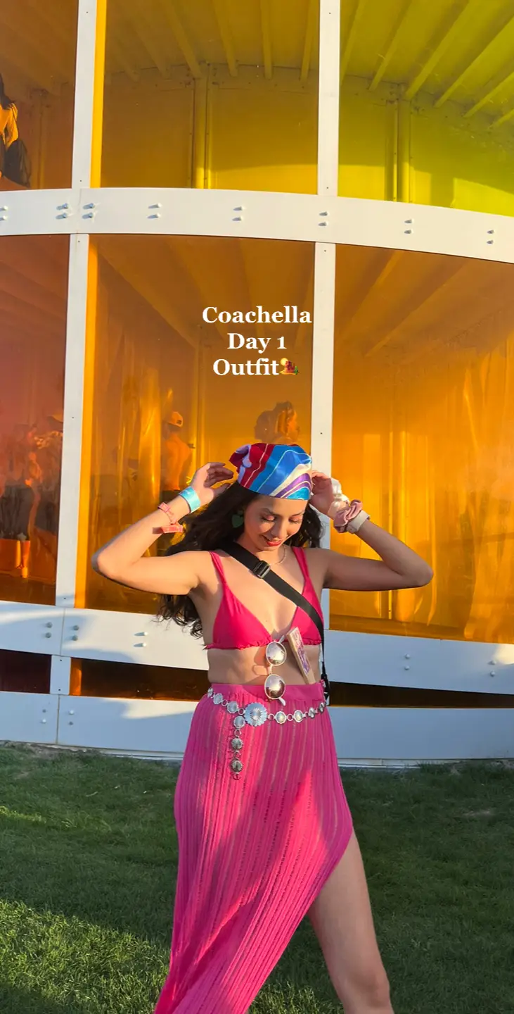 Coachella day 1 outfit 💗✔️ #coachella #coachella2023 #coachellaoutfit #coachellafashion 