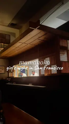 Girl’s night at Mamanoko in San Francisco | My favorite sushi spot in the Bay Area 🍣 #bayarea #bayareatiktok #sfvlog #sfbayarea #bayareavlog #bayareafood #sffoodie #bayareaeats #sffood #sanfrancisco 