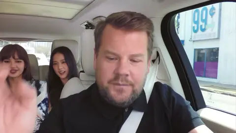TLC no scrubs by BLACKPINK and James Corden 🥺🖤🩷  #fyp #blackpink #latelateshow #carpoolkaraoke 