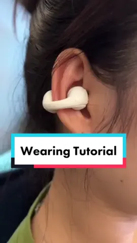 JS352 wearing tutorial #earphone #bluetoothheadset #3cdigital #fyp #tiktokfinds 