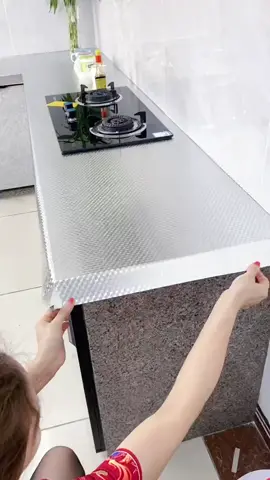 Kitchen Oil-proof Aluminum Foil Sticker #goodthingstoshare #homegoods #kitchen 