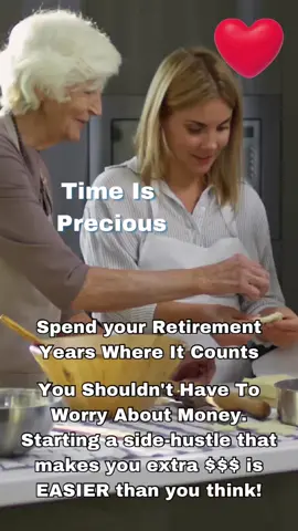 Spend Retirement Time Wisely. #makemoneyonlineforretirement #retirementincomestreams2023 #saveforretirement2023 