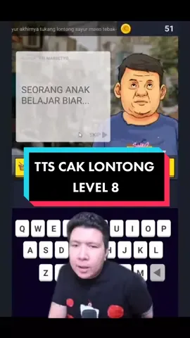 Membalas @rastina68 TTS CAK LONTONG ( LEVEL 8 ) #fypシ #windahbasudara 