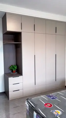 P9: hoàn thành tủ đơn tủ quần áo Chất liệu gỗ MDF phủ melamine.  #thietkenoithat #thicongnoithat #homedecor751 #noithatmdf #nhadep 