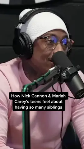 How #NickCannon & #MariahCarey's teens feel about having so many siblings