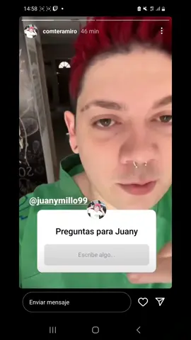Entrevista con @Juany990 hoy a las 22hs en mi canal de twitch. Vayan a dejar preguntas #twitch #argentina // ig: @comteramiro