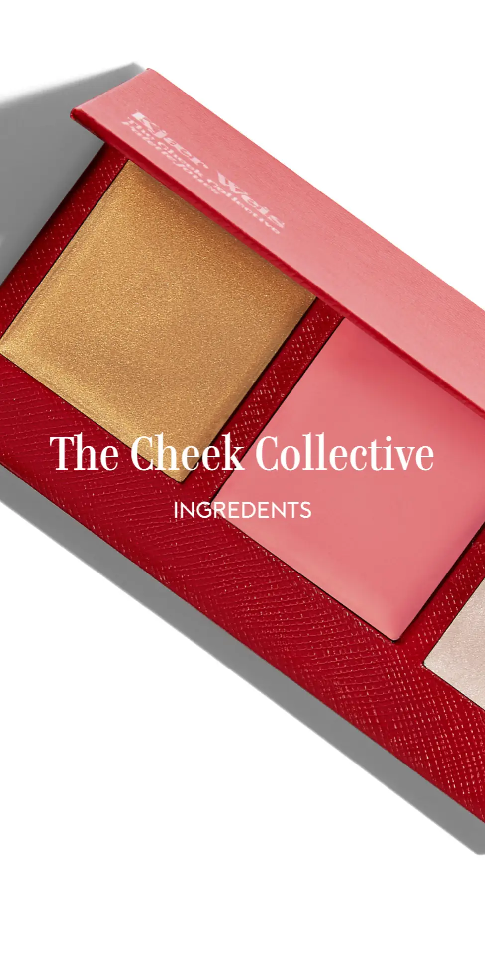 The Cheek Collective has skincare-infused formula made with certified-organic ingredients  #kjaerweis #fyp #blush #highlighter #organicmakeup  