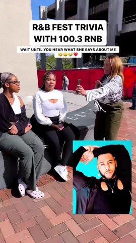 THIS TEMPLE STUDENT KNEW WHO I WAS!!!!! ALL ROAD LEAD TO 100.3 R&B Fest at The Met Philly 5/20!!!!! Get your tickets now!!!!! #philly #collegestudent #r&btrivia #radio #radiostation #julianking #independentartist 