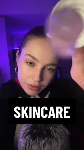 Getting you ready for bed ASMR✨ (yes I’m wearing a onesie🙈) #asmrskincare#asmrsleep#asmrrelax#asmr#fyp
