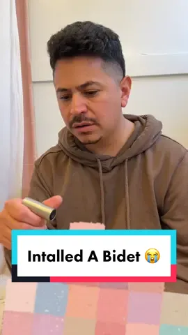 Telling My Hispanic Husband I Installed a Bidet 🤣 #fyp #razatiktok #latinostiktok #Bidet #couplescomedy 
