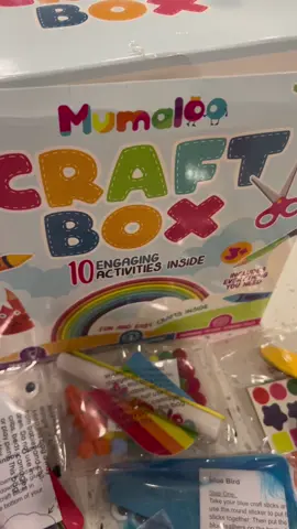 This craft box from mumaloo is the best find! Crafts individually wrapped with perfect amount of items so less waste! I love crafts but hate preparing for them so this is a mom lifesaver.  Linked over at my IG in my amazon storefront  #mumaloo #mumaloocraftbox #crafts #easycrafts #craftfinds #toddler #toddlersoftiktok #toddermom #toddleractivities 