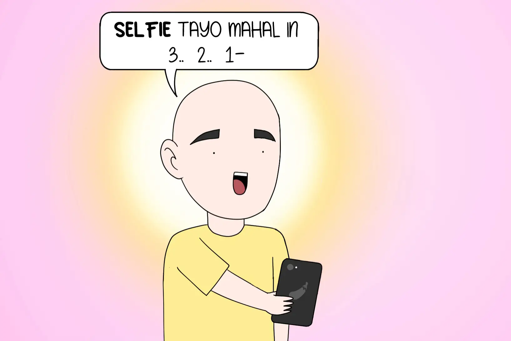 Partial solar eclipse… O wala akong tinatag ha ☀️😂 #PartialSolarEclipse #solareclipse #sskait #sskaitcomics #kalbo 