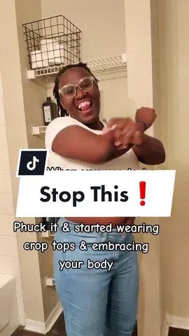 Body shaming is a real thing and it's so sad if you ask me. I use to be so ashamed of my own body that I kept it covered as much as possible. But now you can catch me in a two piece as well as crop tops & crop hoodies!  #stopbodyshaming #iamsamantharosetta #blackmomtent #unapologeticallyme😘 #healingmomma #blackgirlhealingjourney #blackgirlhealingtok 