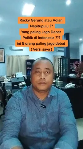 ROCKY GERUNG VS ADIAN NAPITUPULU ....SIAPA YANG PALING JAGO DEBAT DI INDONESIA ??? INI DIA 5 ORANG AHLI DEBAT TERBAIK ( Versi saya ) #bimayuuh #bimayudho #bimayudhosaputro #pildunu20indonesia #gubernurlampung #nusapenida #mahfudmd #mahfud #tni #rockybhai #rhenaldkasali #budimansudjatmiko #adiannapitupulu #rockygerung #rockygerungofficial #bali #ubud #politik #jokowi #seminyak #fyp #fypシ #idadayak 