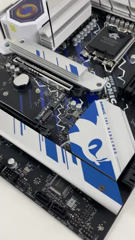 Vous aimez Sonic ? 🦔 On vous présente la MAGNIFIQUE carte mère ASRock Z790 PG SONIC 😍 #sonic #asrock #pcgamer #cybertek