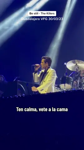 Fui un mar de lagrimas 😭😭 #bestill #thekillers #arenavfg #gusdalajara 