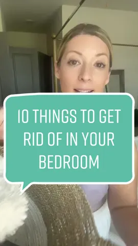 10 things I hate about bedrooms 😅 get rid of these things for a more organized, clutter free, relaxing bedroom 😘 #professionalorganizer #organizingtok #organizingtiktok 