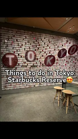 One of the best cocktails I’ve ever had!! (You have to go reserve a spot in line first and they’ll text you when its time to come back) #tokyo #starbucksreserve #thingstodointokyo #japantiktok 