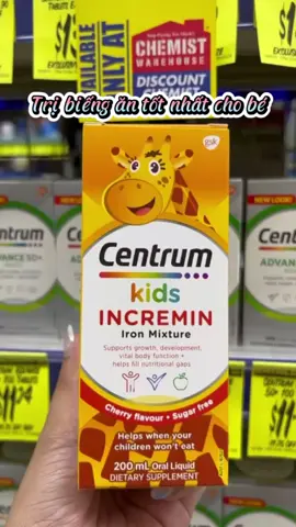 Centrum kid trị biếng ăn số 1 của Úc #centrumkids #tribiengan 