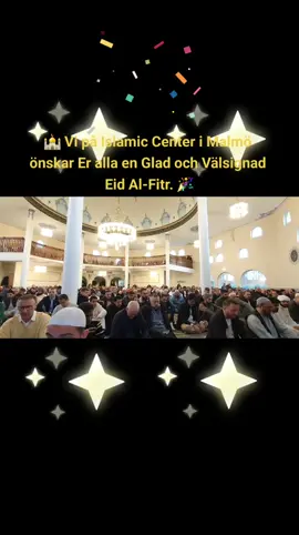#IslamicCenterMalmö #MalmöMoskén #EidAlFitr 