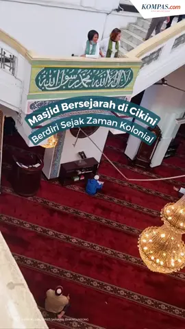 Yang sering naik kereta di Stasiun Gondangdia pasti familiar sama masjid ini. Hayoo masjid apa namanya? Yup, Masjid Cut Meutia. Ternyata masjid ini punya sejarah panjang dan udah berdiri sejak zaman kolonial lho! Kamu pernah mampir ke masjid ini? #wisatamasjid #masjidjakarta #jktplacetogo 