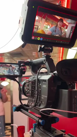 Behind the scenes on the set of Little Lucha and The Big Deal! #littleluchaandthebigdeal #filmtok #movie #shortfilm #bookedandblessed #set #littlelucha #thebigdeal #wrestling #callie #waitress #behindthescenes #theatrekid #theatretiktok #fyp #foryoupage #aada #alum #lightscameraaction #actor #actress #shethey #parkdiner #mnfilm #minnesota #minnesotaactor #minnesotanice 