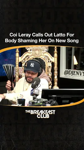 🚨 #RumorReport :  #Coileray feels that #Latto new song was referring to her and she had some words for #Latto! Tap in 🔊 . Follow @breakfastclubam 🔊