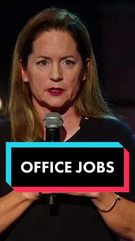 Martha Kelly is not a big fan of working in an office. #standup #standupcomedy #work #office #marthakelly
 
 Full special now streaming on YouTube. Link in bio.
