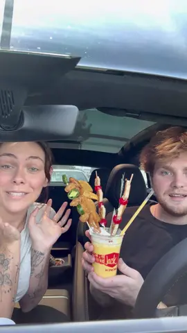 @Jack in the Box  THIS WAS SO GOOD #ad #pineappleexpressshake  