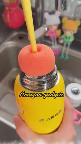 3in1 cleaning water cup brush #fyp #usa #homehacks #kitchengadgets #amazonfinds #tiktokmademebuyit 
