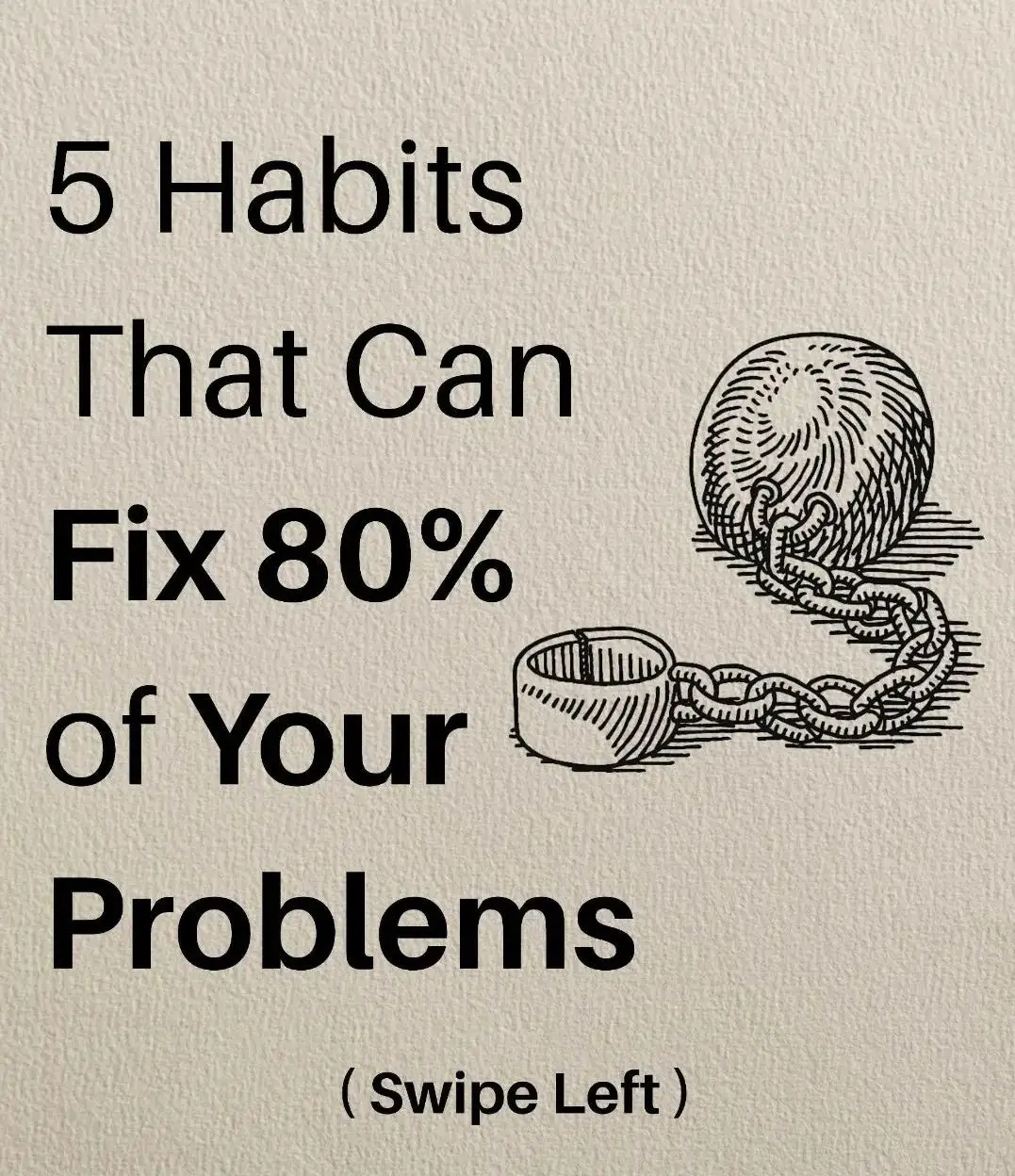 Feeling stuck? These 5 habits can help you break free from your problems and start living the life you deserve!...#motivation #inspiration #problemsolving#selfimprovement#growthmindset#changeyourlife#fyp #foryou 