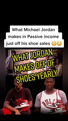 What Michael Jordan makes yearly from shoes #sneakerhead #sportscards #michaeljordan #sneakerheads #sneakertiktok #airjordan #toplevelsportscards #sports