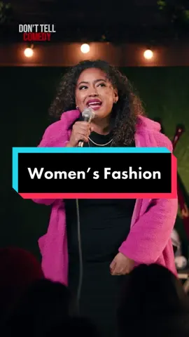 “Women’s Fashion” 🎤: @jasmineelliscomedy | #donttellcomedy #jasmineelliscomedy #standup #comedy #funnywomen #foryou #womensfashion #fashiontiktok #fitspo 