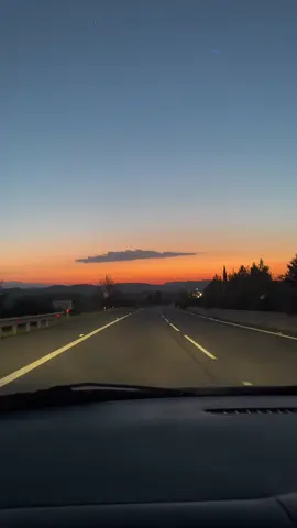 Driving towards the Sunset 🌅   #highwaysunsets #cyprussunset #sunsetcolors🌅 #carview #drivingintothesunset #momentslikethis #cyprus🇨🇾 